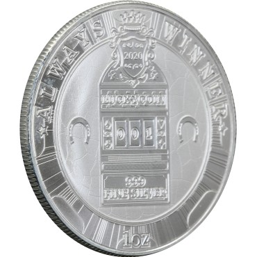 Срібна монета 1oz Завжди Переможець 2 долара 2020 Ніуе