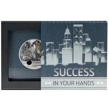 Срібна монета 1oz Успіх В Твоїх Руках 1000 франків 2020 Камерун