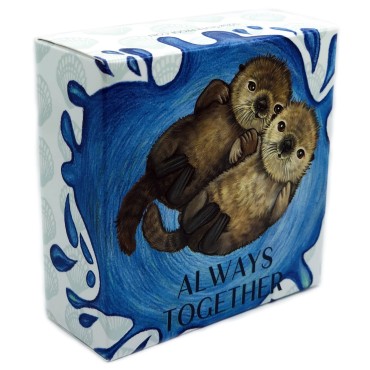 Срібна монета 1/2oz Завжди Разом 50 центів 2020 Тувалу (кольорова)