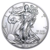 Серебряная монета 1oz Американский Орел 1 доллар 2018 США