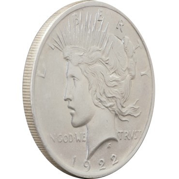 Срібна монета Мирний Долар 1 долар 1922 США