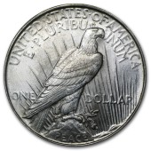 Срібна монета Мирний Долар 1 долар 1923 США