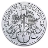 Серебряная монета 1oz Венская Филармония 1,5 Евро 2012 Австрия