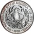 Срібна монета 1oz Кукабарра 1 долар 1991 Австралія