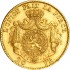 Золотая монета 20 франков 1867 Бельгия