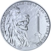 Серебряная монета 1oz Трафальгарская площадь 2 фунта стерлингов 2018 Великобритания