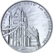 Серебряная монета 1oz Тауэрский мост 2 фунта стерлингов 2018 Великобритания