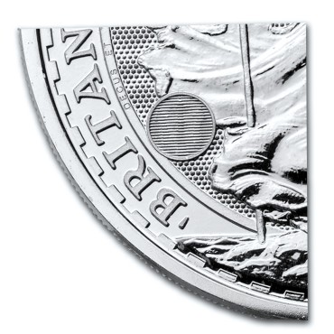 Серебряная монета 1oz Британия 2 английских фунта 2021 Великобритания