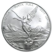 Серебряная монета Либертад 2011 Мексика