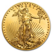 Золотая монета 1/4oz Американский Орел 10 долларов 2020 США