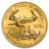 Золота монета 1/4oz Американський Орел 10 доларів 2020 США