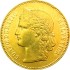 Золотая монета 20 франков 1890 Швейцария