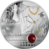 Серебряная монета 1oz Успех В Твоих Руках 1000 франков 2021 Камерун