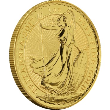 Золотая монета 1oz Британия 100 английских фунтов 2017 Великобритания