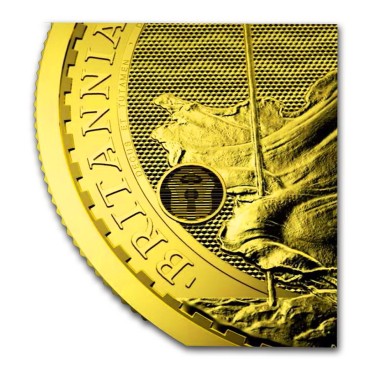 Золотая монета 1oz Британия 100 английских фунтов 2021 Великобритания