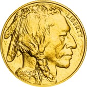 Золота монета 1oz Американський Бізон (Баффало) 50 доларів 2021 США