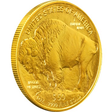 Золота монета 1oz Американський Бізон (Баффало) 50 доларів 2021 США