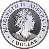 Серебряная монета 1oz Коала 1 доллар 2021 Австралия