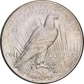 Серебряная монета Мирный Доллар 1 доллар США (1922,1923,1924,1925,1926,1934)