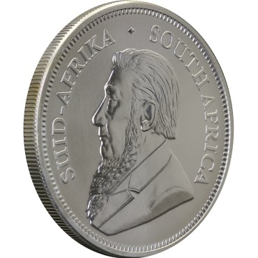 Срібна монета 1oz Крюгерранд 1 ранд 2018 Південна Африка