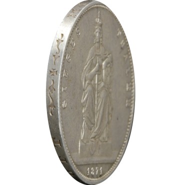 Срібна монета "Перемога у Франко-пруській війні" 1 переможний талер 1871 Прусія