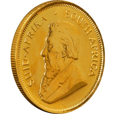 Золотая монета 1/4oz Крюгерранд 1981 Южная Африка