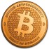 Медный раунд 1oz Биткоин США