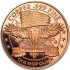 Мідний раунд 1oz Снігова Людина США