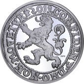 Серебряная монета 1oz Львиный Доллар 2019 Нидерланды рестрайк