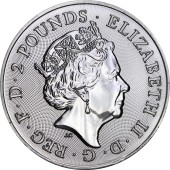 Срібна монета 1oz Міфи Та Легенди: Робін Гуд 2 англійських фунта 2021 Великобританія