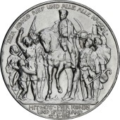 Серебряная монета "100 лет победы в войне против Франции" 3 марки 1913 Пруссия Германская Империя