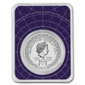 Серебряная монета 1oz Козерог 5 долларов 2021 Токелау