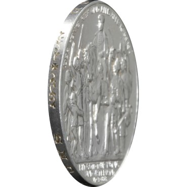 Серебряная монета "100 лет победы в войне против Франции" 3 марки 1913 Пруссия Германская Империя