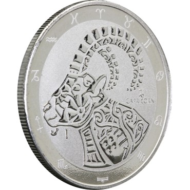 Срібна монета 1oz Козеріг 5 доларів 2021 Токелау