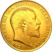 Золота монета Святий Георгій І Дракон 5 фунтів 1902 Великобританія