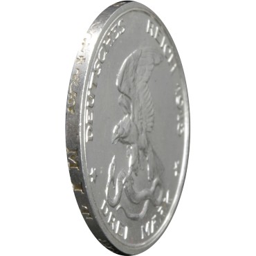 Серебряная монета "100 лет победы в войне против Франции" 3 марки 1913 Пруссия Германская Империя