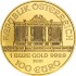 Золота монета 1oz Віденська Філармонія 100 Євро 2021 Австрія