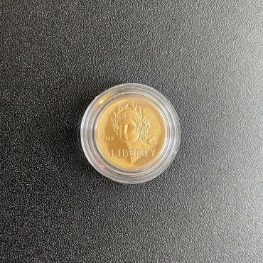 Золота монета Олімпіада в Сеулі 5 доларів США 1988