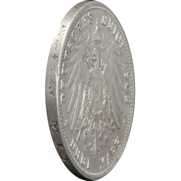 Срібна монета Вільгельм II Вюртемберг 3 марки 1908-1914 Німецька імперія