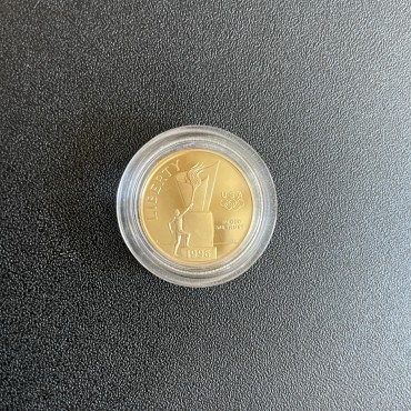 Золота монета Олімпіада в Атланті 5 доларів 1996 США