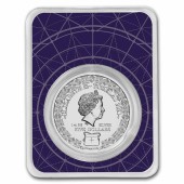 Серебряная монета 1oz Телец 5 долларов 2021 Токелау