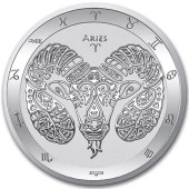 Срібна монета 1oz Овен 5 доларів 2022 Токелау