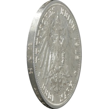 Срібна монета Вільгельм II 3 марки 1913 Німецька імперія