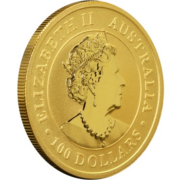 Золотая монета 1oz Эму 100 долларов 2021 Австралия