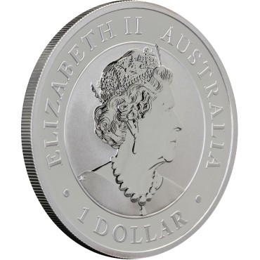 Срібна монета 1oz Австралійський Ему 1 долар 2021 Австралія
