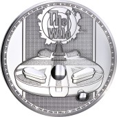 Серебряная монета 1oz Легенды Музыки: The Who 2 английских фунта 2021 Великобритания