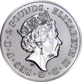 Серебряная монета 1oz Легенды Музыки: The Who 2 английских фунта 2021 Великобритания