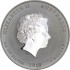 Серебряная монета 1oz Год Тигра 1 доллар 2010 Австралия