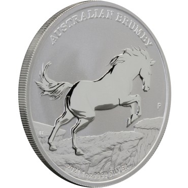 Срібна монета 1oz Австралійський Брамбі 1 долар 2021 Австралія
