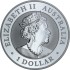 Серебряная монета 1oz Клинохвостый Орел 1 доллар 2019 Австралия